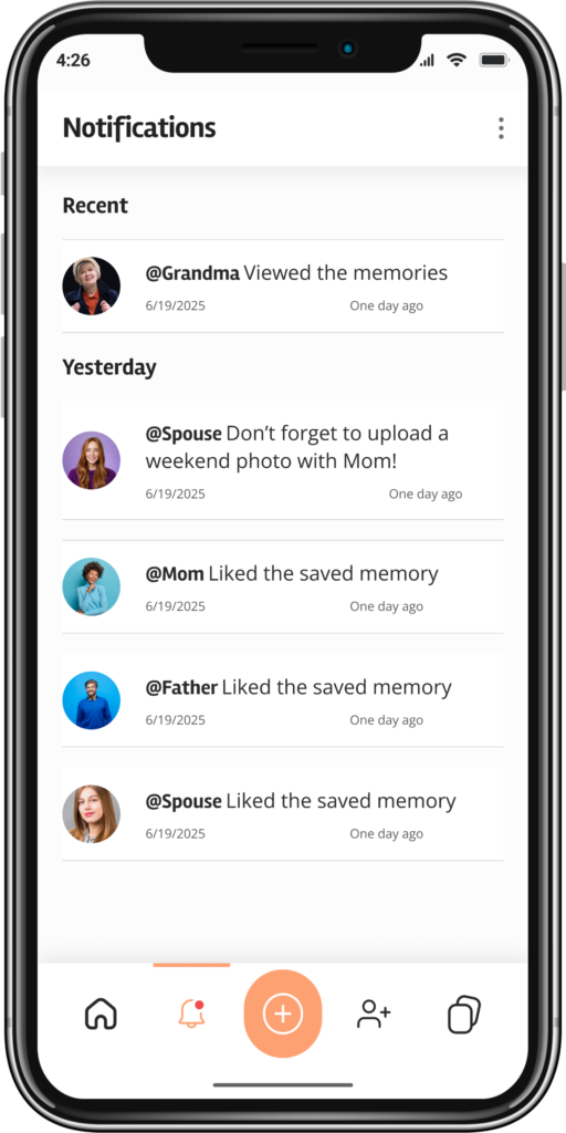 How It Works: Simple, Safe Family Photo Sharing​